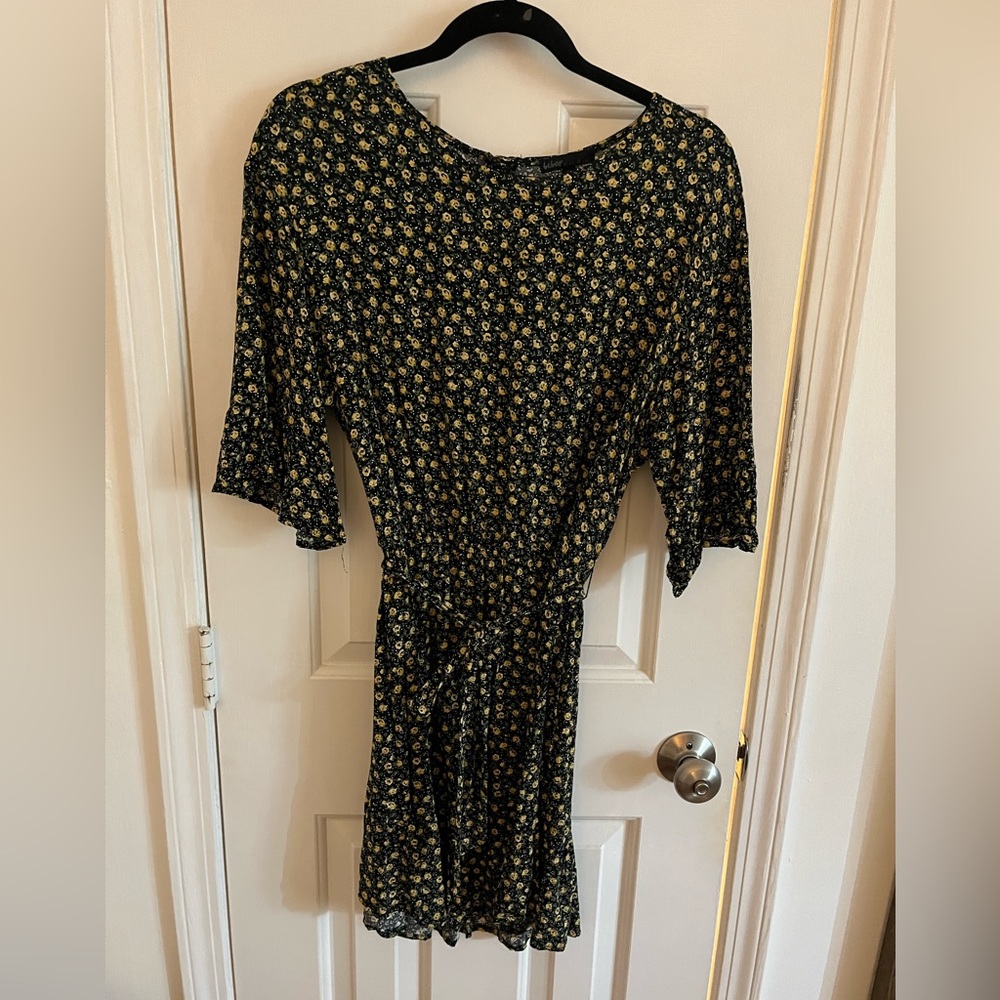 Floral midi dress